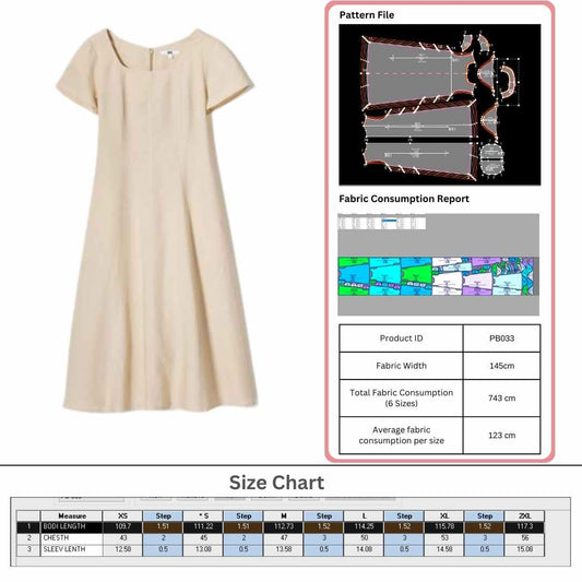 PB033 | Tops | Pola Pattern | Polabook