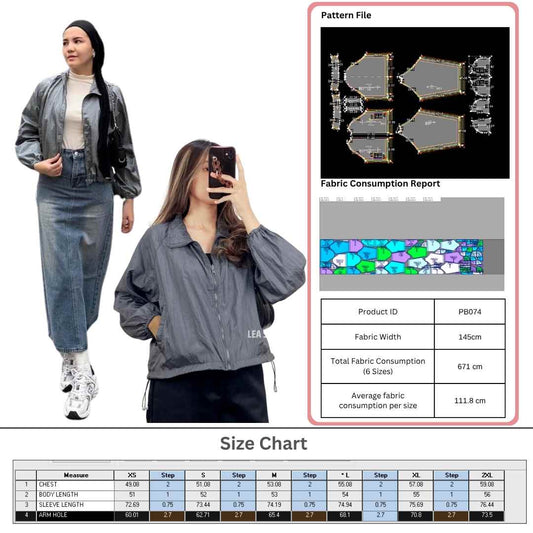 PB074 | Outerwear | Pola Pattern | Polabook