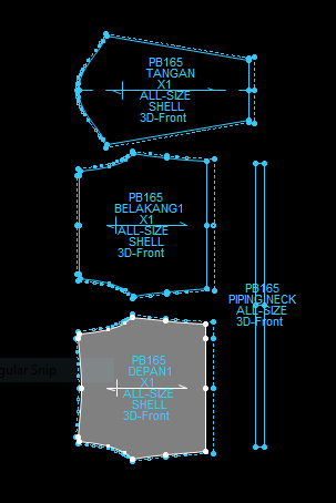 PB165 | Tops|  Women Collection  | Pola Pattern | Polabook