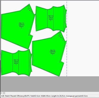 PB170 | Tops |  Women Collection | Pola Pattern | Polabook