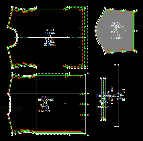PB171 | Tops | Women Collection | Pola Pattern | Polabook