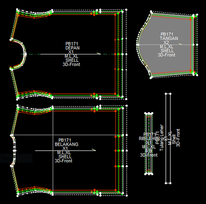 PB171 | Tops | Women Collection | Pola Pattern | Polabook