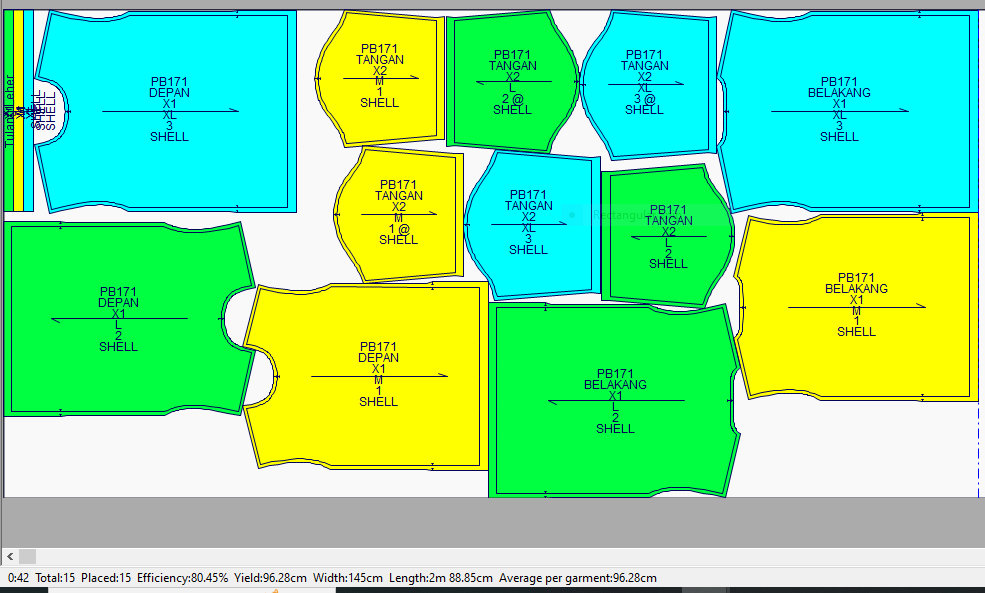 PB171 | Tops | Women Collection | Pola Pattern | Polabook