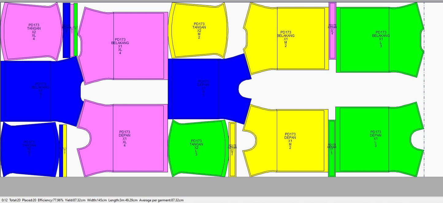 PB173 | Tops | Women Collection | Pola Pattern | Polabook