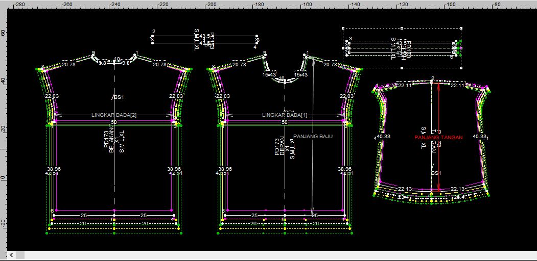 PB173 | Tops | Women Collection | Pola Pattern | Polabook