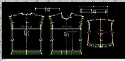 PB173 | Tops | Women Collection | Pola Pattern | Polabook