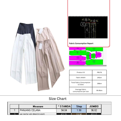 PB178 | Pants & Shorts | Bottoms | Pola Pattern | Polabook