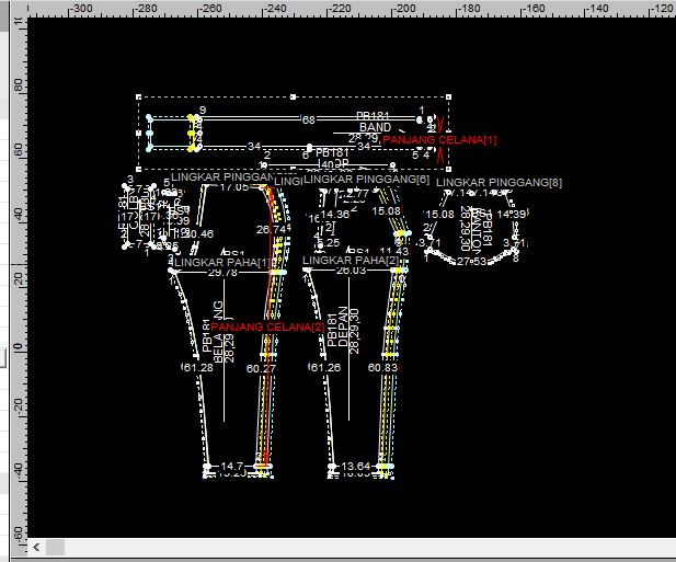 PB181 | Pants & Shorts |  Bottoms| Pola Pattern | Polabook