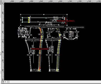 PB181 | Pants & Shorts |  Bottoms| Pola Pattern | Polabook