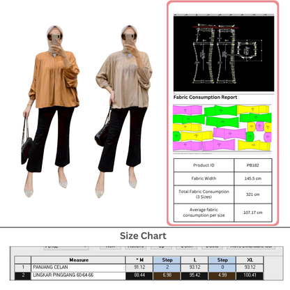 PB182 | Pants & Shorts | Bottoms | Pola Pattern | Polabook