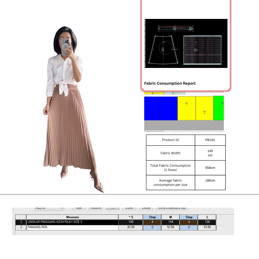 PB191 | Pants & Short | Bottoms |  Women Collection |  Pola Pattern | Polabook