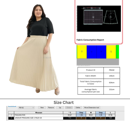 PB192 | Pants & Short | Bottoms |  Women Collection | Pola Pattern | Polabook