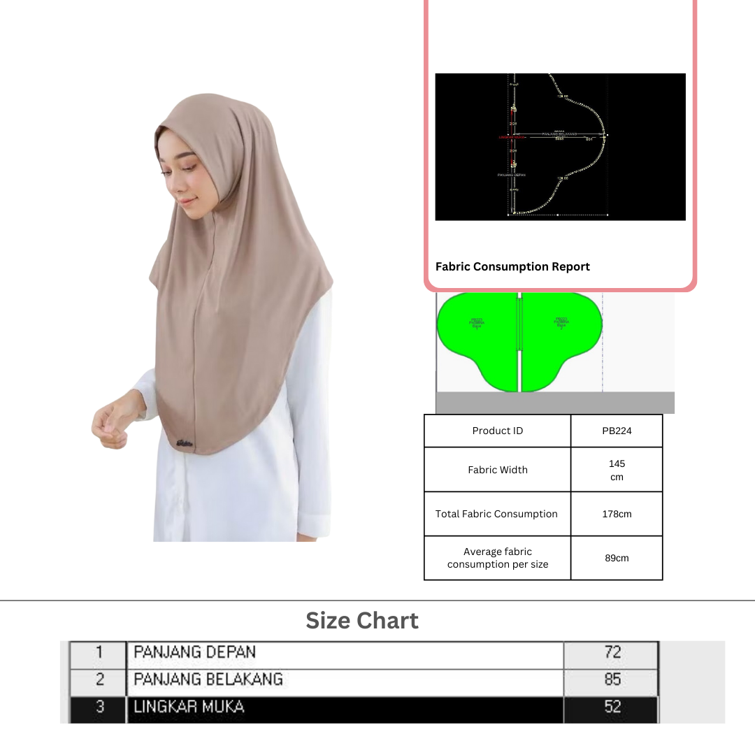 PB223| Pashmina |Muslim Wear |  Women Collection  | Pola Pattern | Polabook