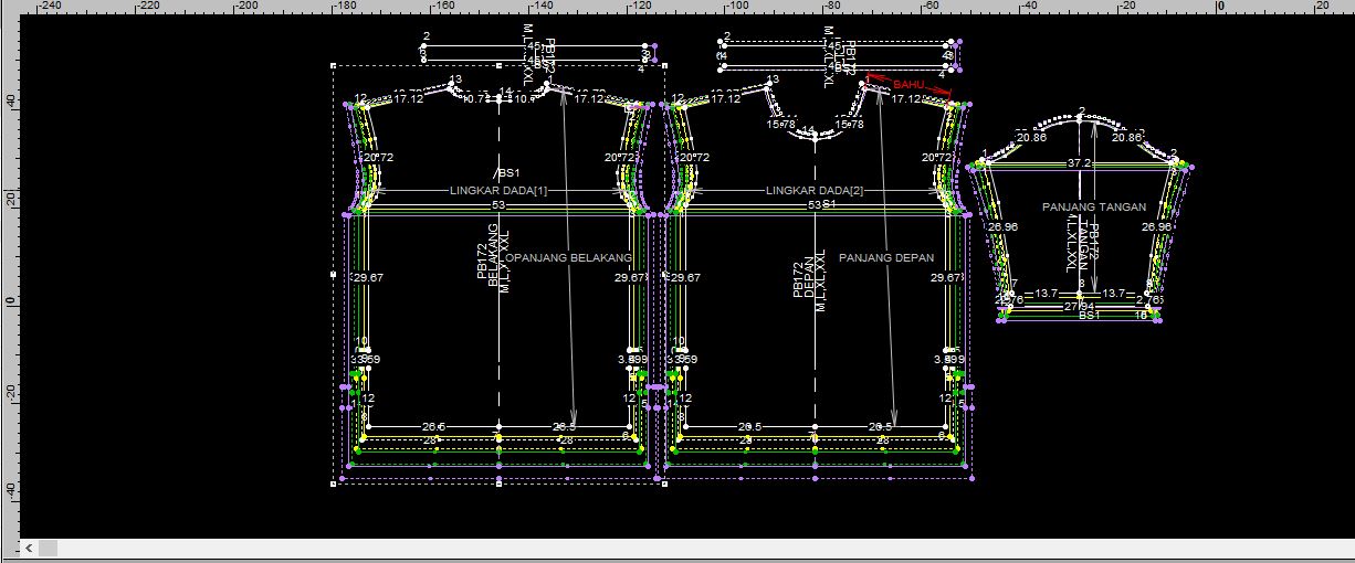 PB172 | Tops | Women Collection  | Pola Pattern | Polabook