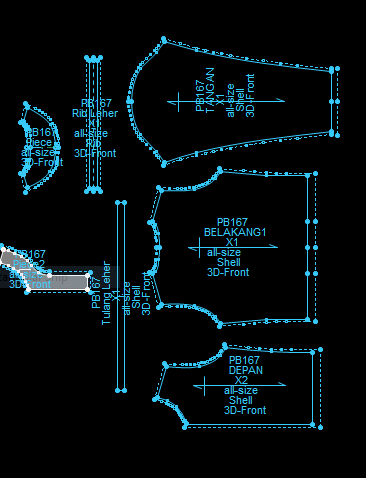 PB167 | Tops |  Women Collection | Pola Pattern | Polabook