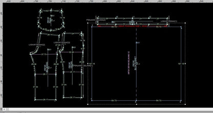 PB195 | Pants & Short |  Bottoms | Women Collection| Pola Pattern | Polabook