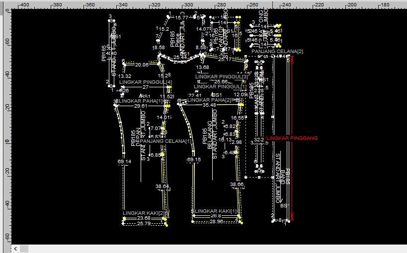 PB185 | Pants & Shorts |  Bottoms |  Women Collection| Pola Pattern | Polabook