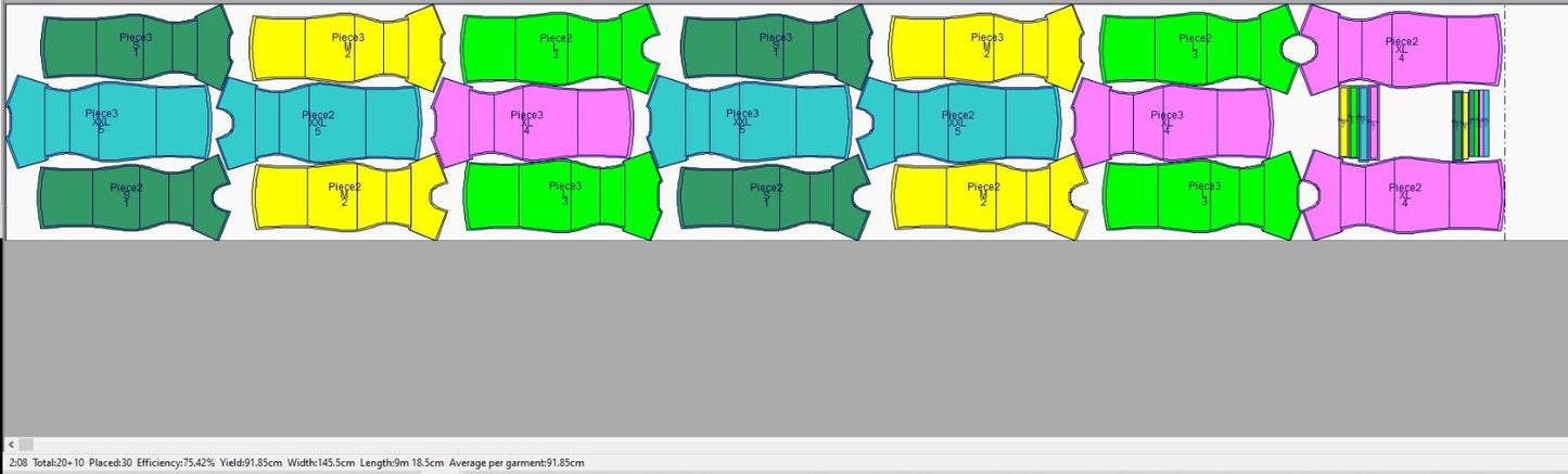 PB198 | Dress |  Women Collection | Pola Pattern | Polabook