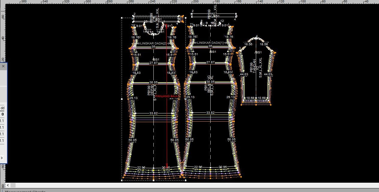 PB199 | Dress | Women Collection | Pola Pattern | Polabook