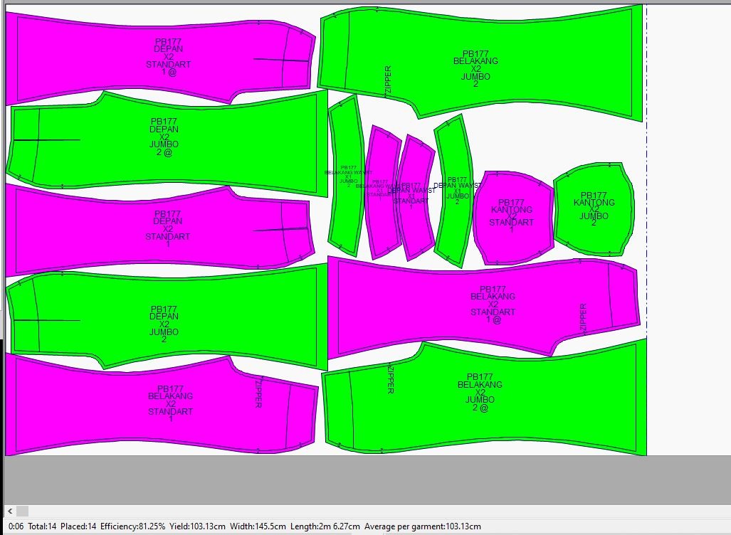 PB177 | Pants & Shorts | Bottoms | Pola Pattern | Polabook