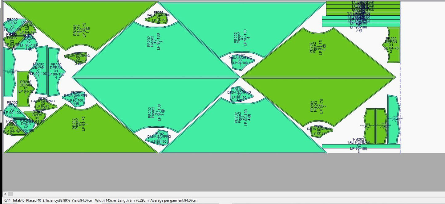 PB202 | Home Dress | Inner Wear | Women Collection | Pola Pattern | Polabook