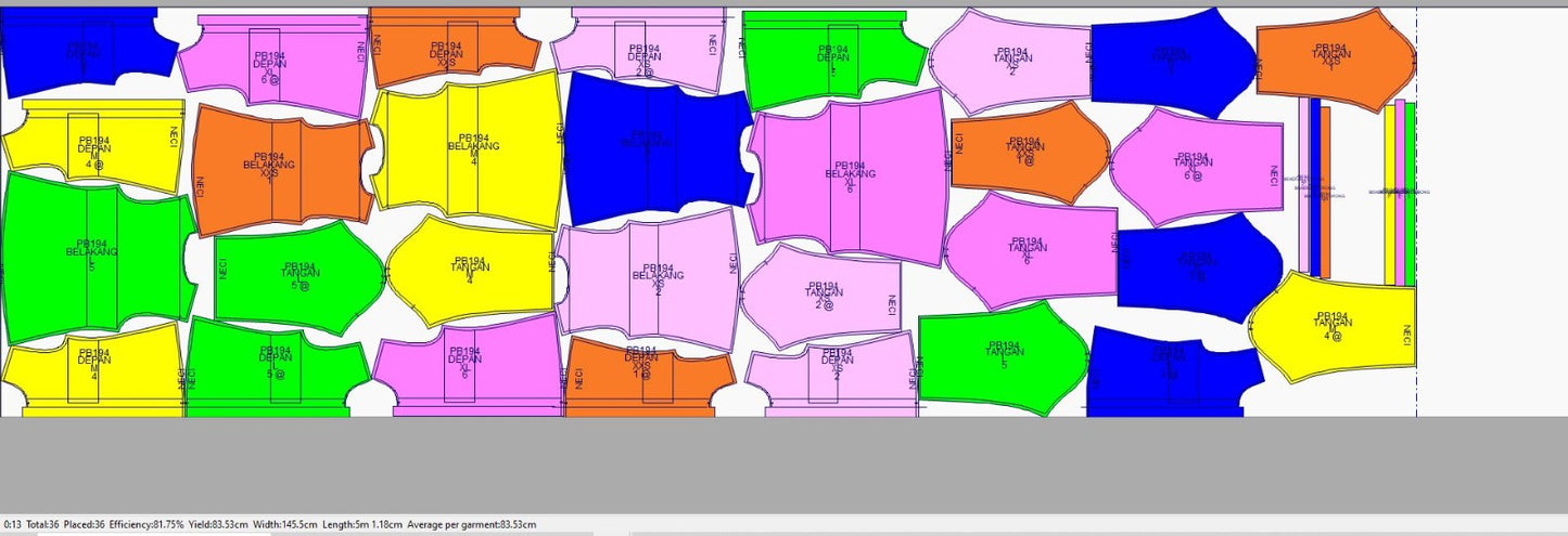 PB194 | Tops| Women Collecttion | Pola Pattern | Polabook