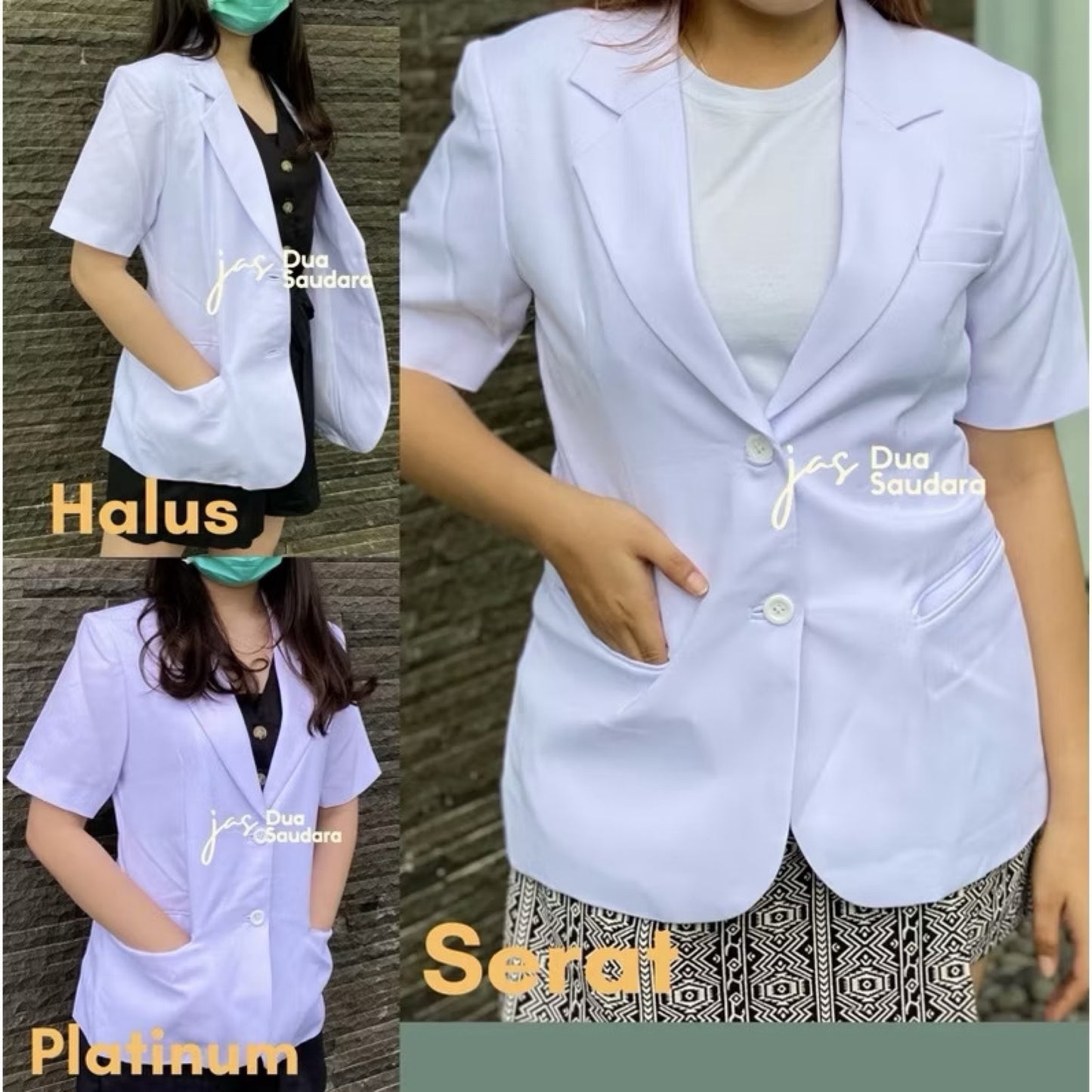 PB121 | Baju Dokter | Office Wear| Pola Pattern | Polabook