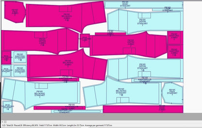 PB185 | Pants & Shorts |  Bottoms |  Women Collection| Pola Pattern | Polabook