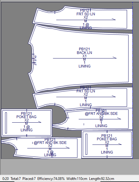 PB121 | Baju Dokter | Office Wear| Pola Pattern | Polabook