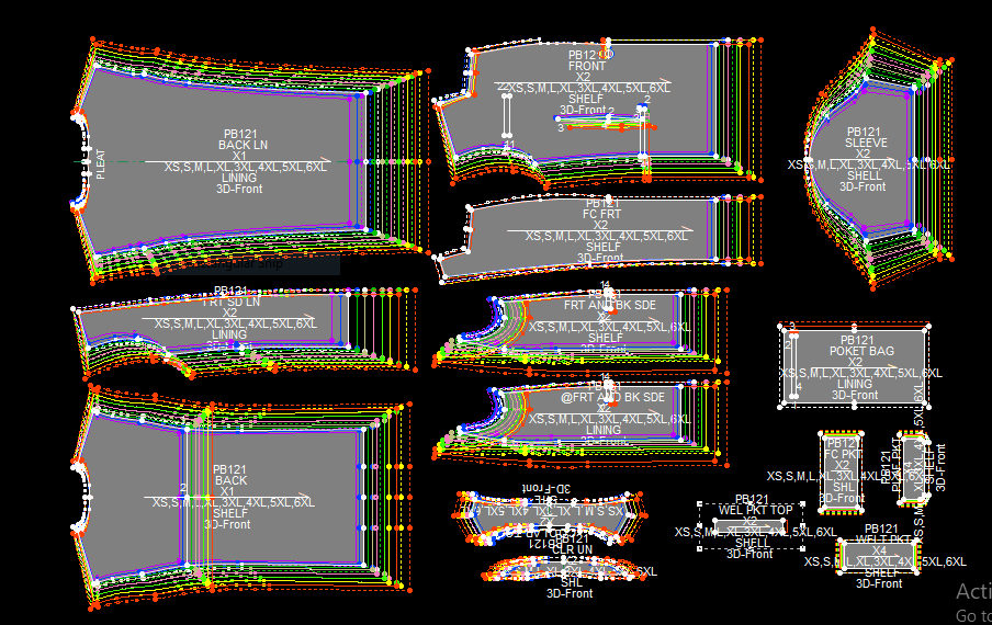 PB121 | Baju Dokter | Office Wear| Pola Pattern | Polabook
